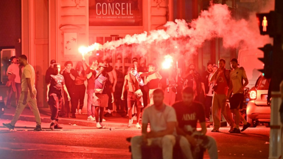 Dos muertos enlutan la fiesta en Francia por la victoria del PSG