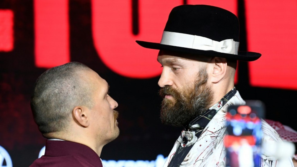 Boxe: "Assez parl&eacute;" et place &agrave; la revanche pour Fury face &agrave; Usyk