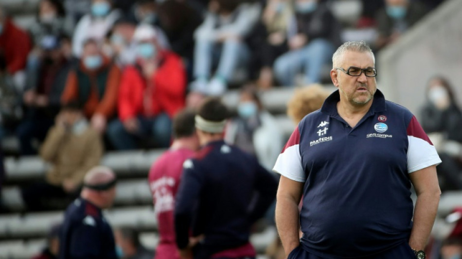 Top 14: l'UBB confirme le d&eacute;part de son manager Christophe Urios