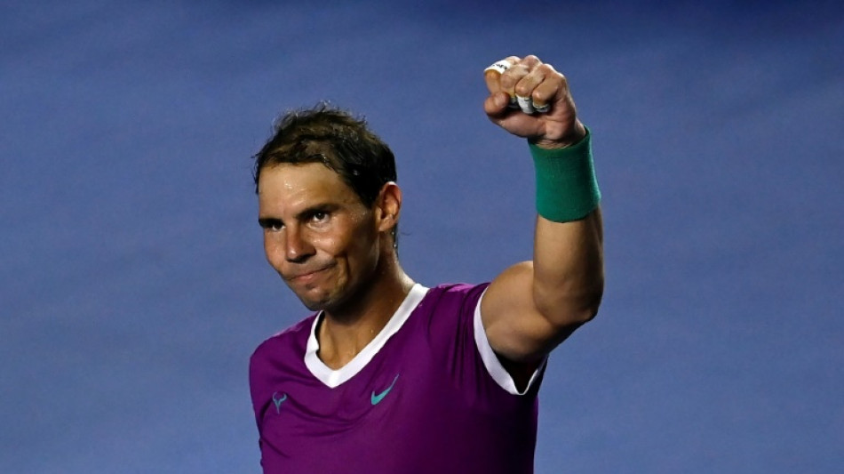 ATP: Nadal gagne &agrave; Acapulco son premier match depuis son titre en Australie