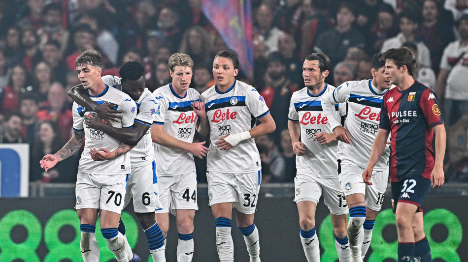 Retegui gol nel finale, l'Atalanta passa in casa del Genoa