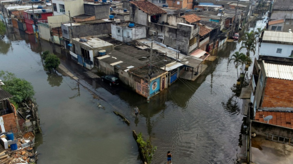 Sao Paulo, una megalópolis en caos por los temporales del cambio climático