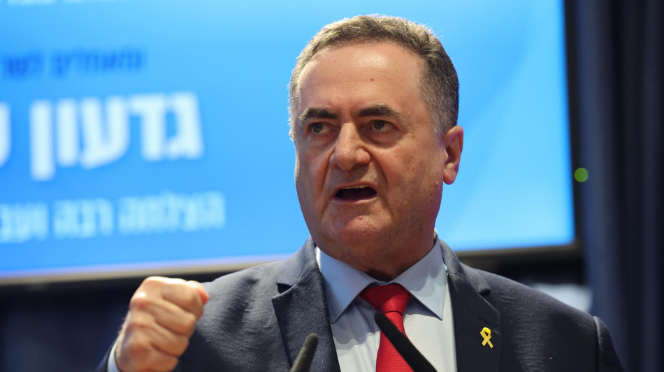 Katz: se Gaza city cade, cadrà anche Hamas