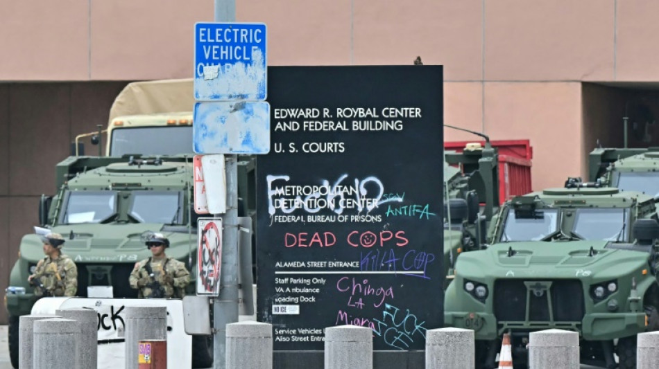 "Si escupen, nosotros golpearemos", la pol&iacute;tica de Trump frente a disturbios en Los &Aacute;ngeles