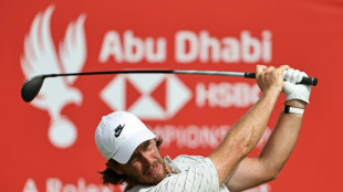 Fleetwood in tie for lead at halfway stage in Abu Dhabi