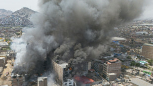 P&eacute;rou: vaste incendie dans le centre historique de Lima