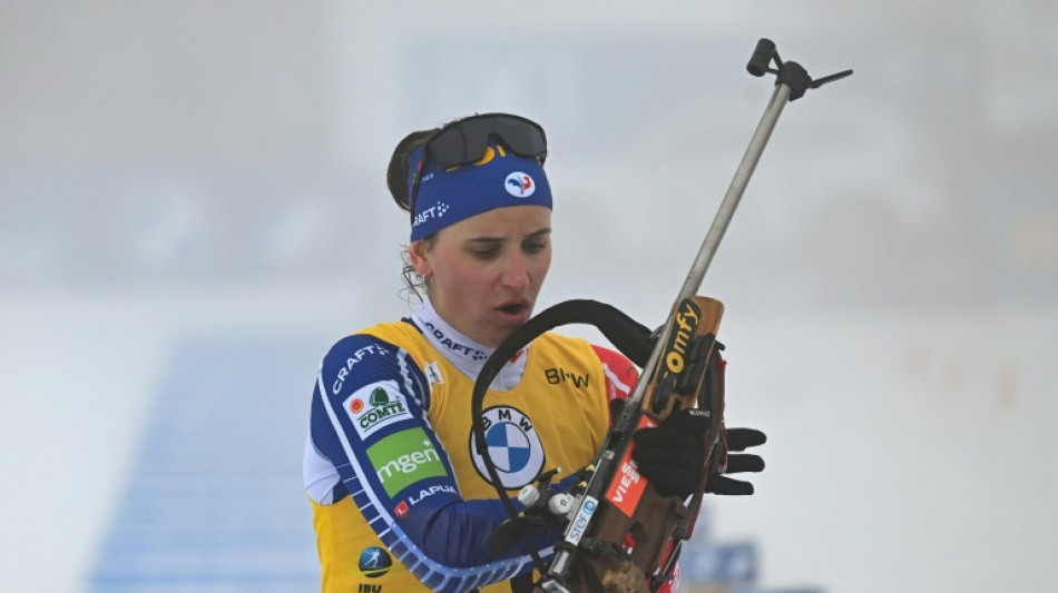 Biathlon: la Fran&ccedil;aise Julia Simon championne du monde de poursuite 