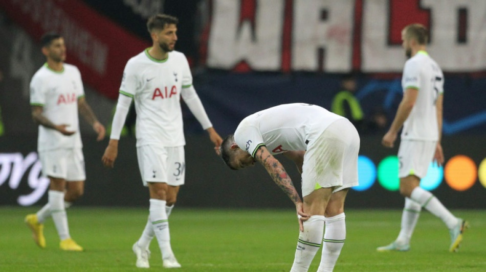 Kane, Son toothless as Spurs held to goalless draw in Frankfurt