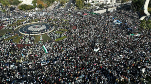 "Lib&eacute;r&eacute;s", des milliers de Syriens en liesse &agrave; la mosqu&eacute;e des Omeyyades