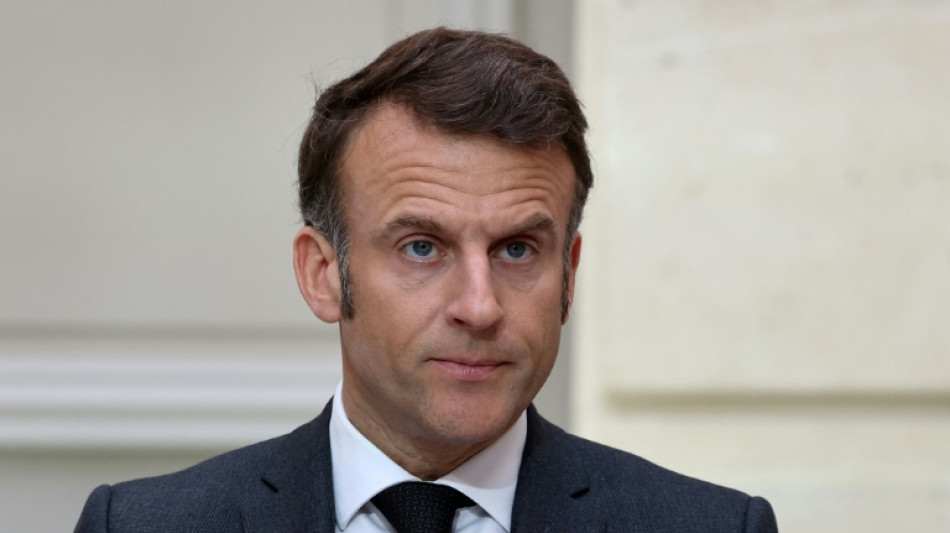 Guerre commerciale: Emmanuel Macron pr&eacute;sente un plan de riposte &agrave; la "brutale" d&eacute;cision de Trump