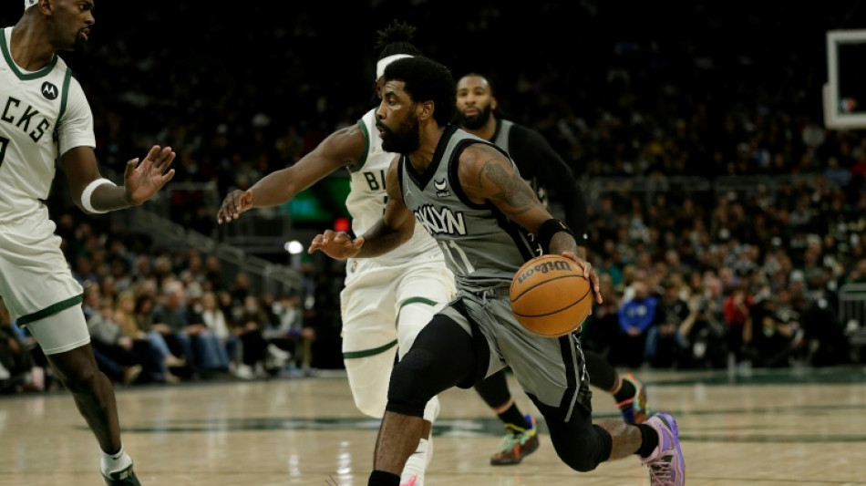NBA: Irving flambe et porte les Nets &agrave; la victoire face aux Bucks