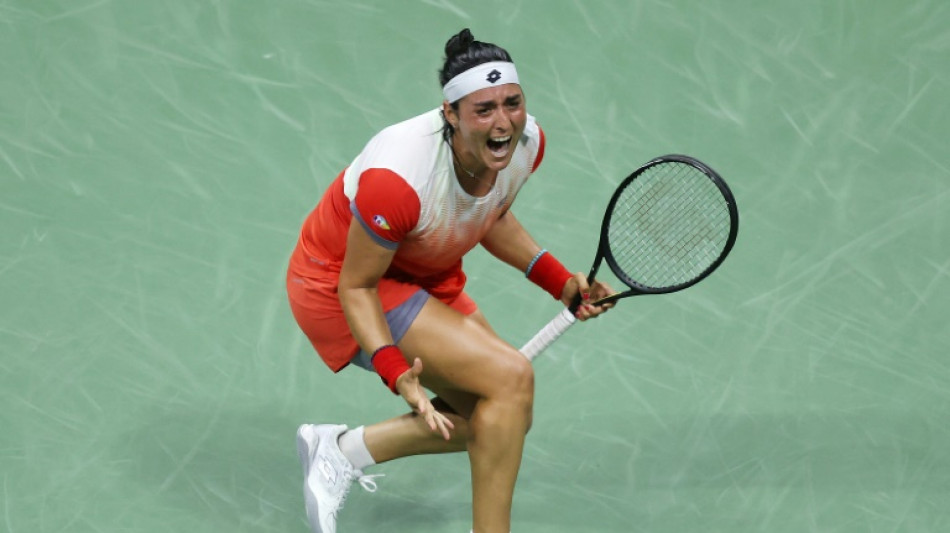 Jabeur thrashes France's Garcia to reach US Open final