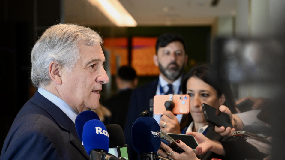 Tajani, 'su sanzioni a coloni non abbiamo pregiudizi ma serve unanimit&agrave;'