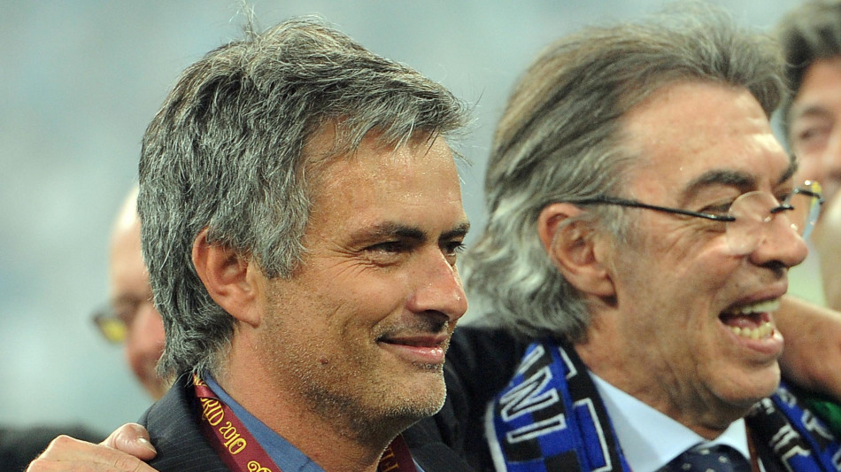 Moratti compie 80 anni, Mourinho "auguri mio presidente!"