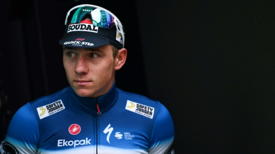 Cyclisme: Multiples fractures pour Evenepoel apr&egrave;s un accident &agrave; l'entra&icirc;nement