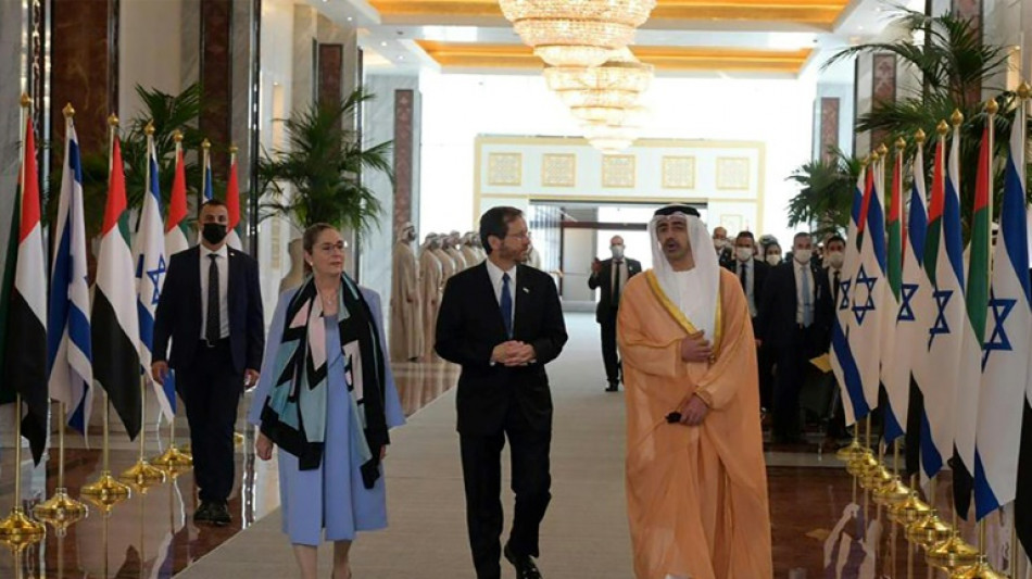 Premi&egrave;re visite d&#039;un pr&eacute;sident isra&eacute;lien aux Emirats arabes unis