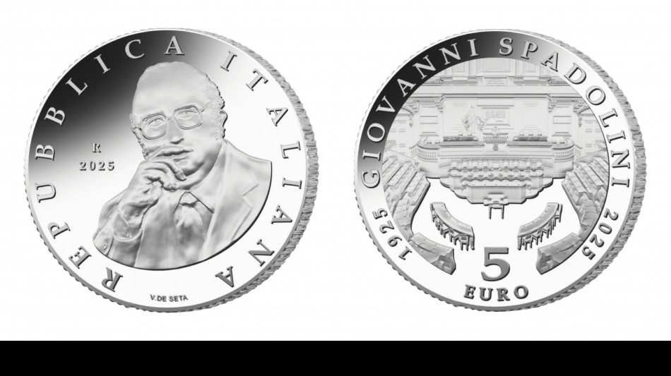 Una moneta celebra il centenario della nascita di Spadolini