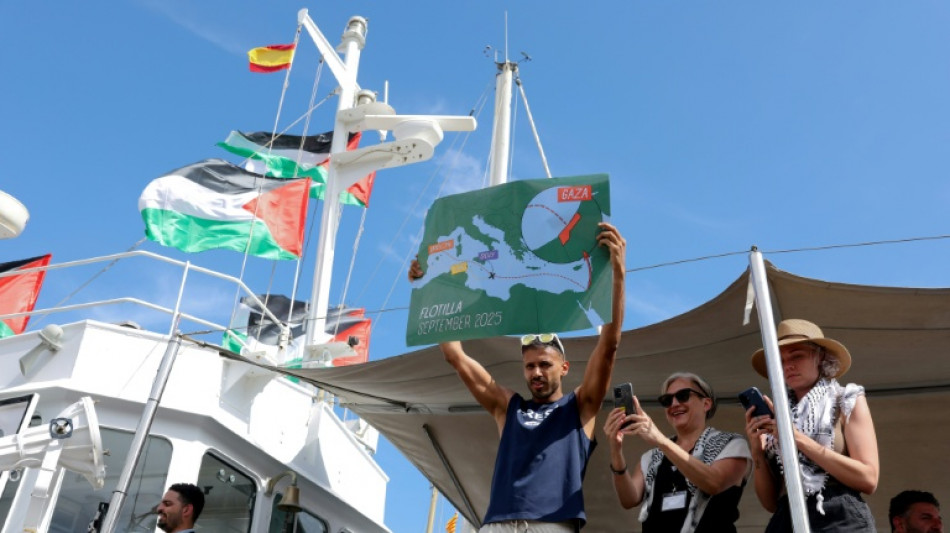 La flotilla con ayuda para Gaza vuelve a Barcelona por el mal tiempo