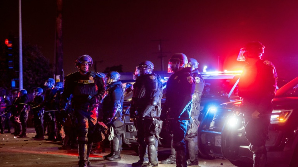 Troops sent by Trump reach protest-hit Los Angeles over governor's wishes