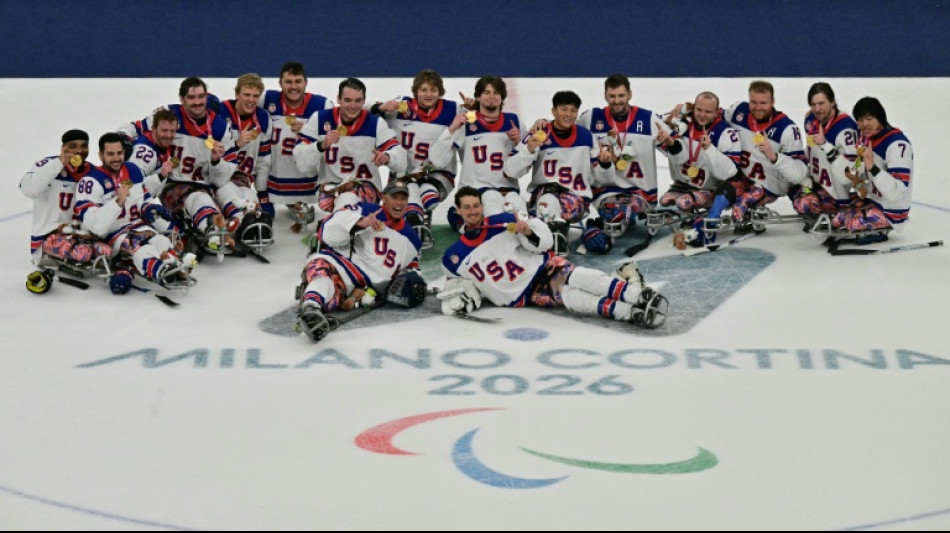 USA win fifth straight gold in Paralympics ice hockey