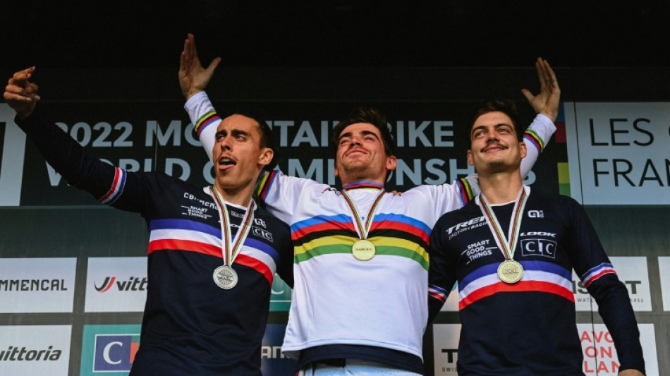 Mondiaux VTT: Bruni et les descendeurs fran&ccedil;ais atteignent les sommets aux Gets
