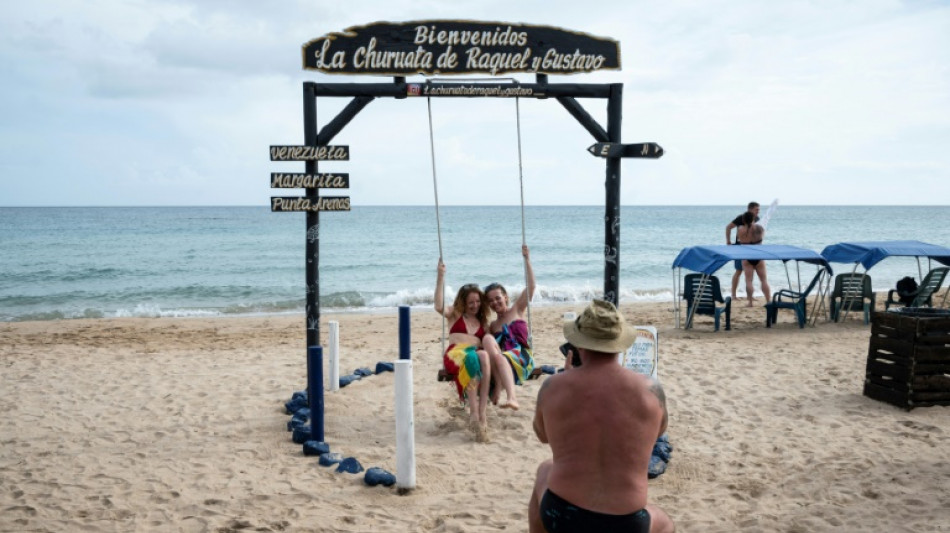 Limitados por la guerra, turistas rusos redescubren los para&iacute;sos de Venezuela