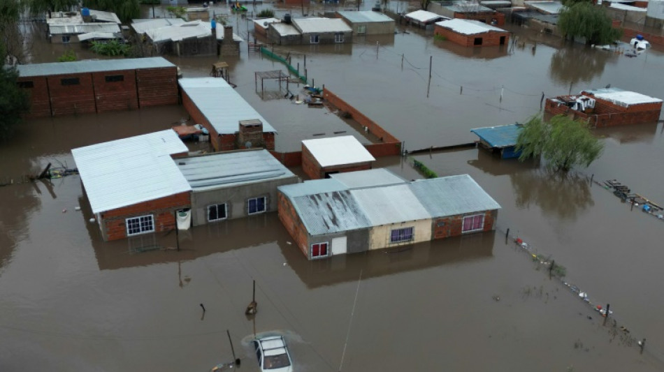 Pluies et inondations en Argentine: 2.500 &eacute;vacu&eacute;s dans la r&eacute;gion de Buenos Aires