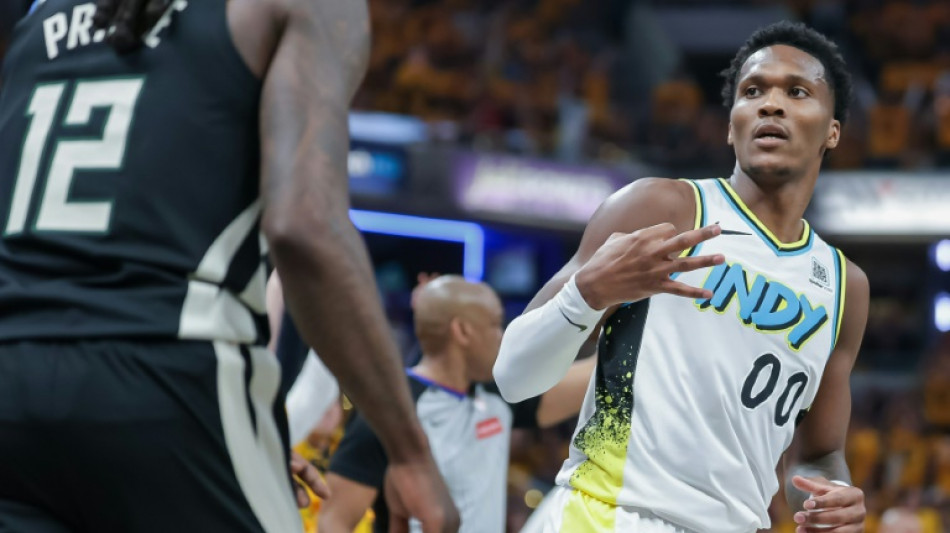 Pacers thump Bucks to open NBA playoffs