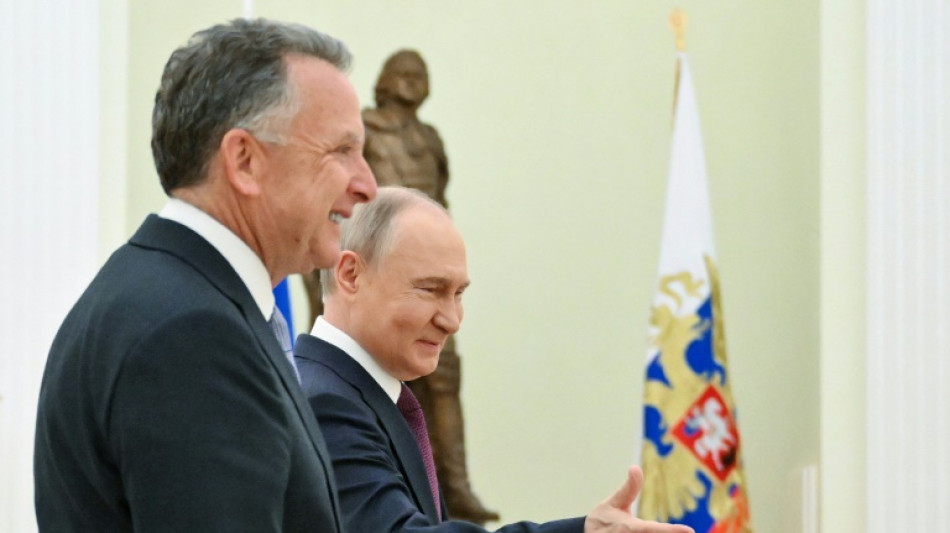 Putin recebe no Kremlin emiss&aacute;rio americano para conversa&ccedil;&otilde;es sobre cessar-fogo na Ucr&acirc;nia