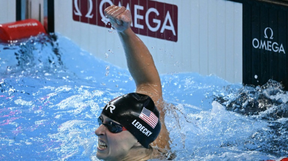 Natation: l'Américaine Katie Ledecky championne du monde du 800 m nage libre pour la 7e fois