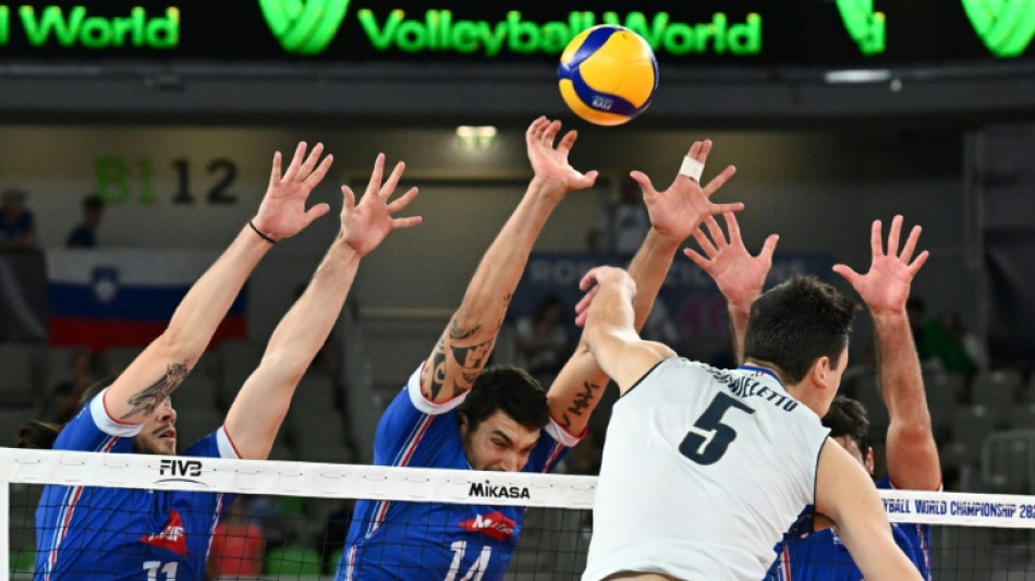 Mondial de volley: les Bleus s'arr&ecirc;tent en quarts