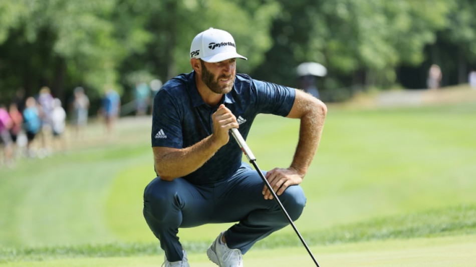 Johnson fires 63 to grab three-shot LIV Golf Chicago lead
