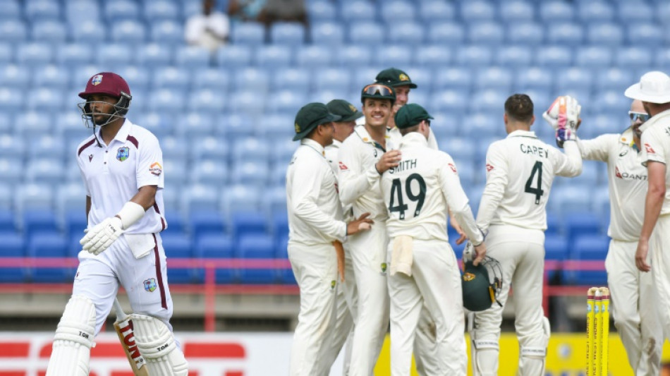 Australia wrest back control against West Indies