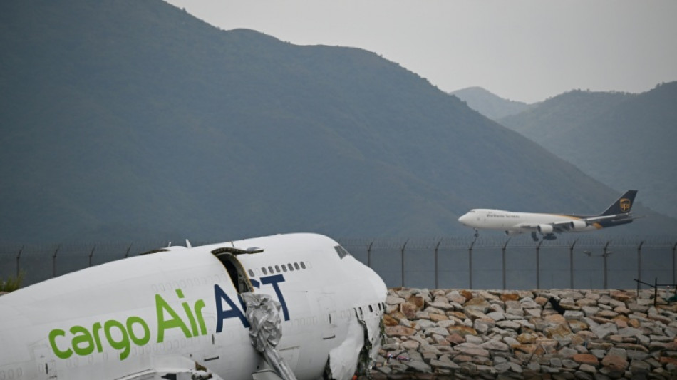 Hong Kong collects black boxes after deadly plane crash