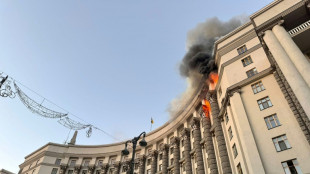 Russia unleashes biggest air barrage on Ukraine, hits government complex