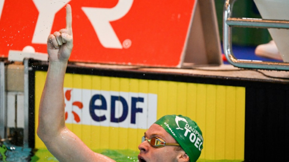Championnats de France de natation: la fus&eacute;e L&eacute;on Marchand lanc&eacute;e d'entr&eacute;e 