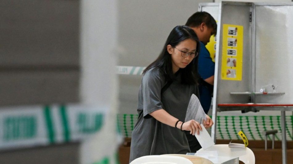 Singapore ruling party headed for clear victory in test for new PM