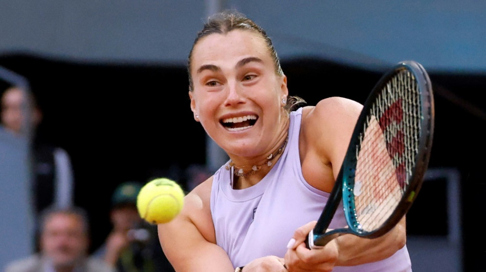 Sabalenka triumphiert zum dritten Mal in Madrid