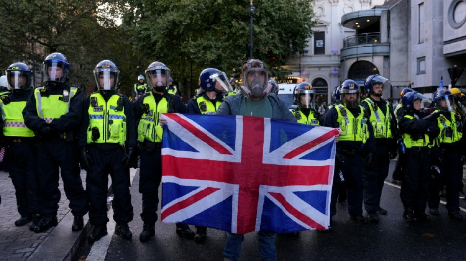 Downing Street denuncia el "lenguaje incendiario" de Musk en una manifestación de Londres