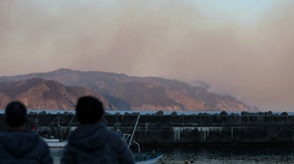 Des milliers d'habitants &eacute;vacu&eacute;s dans le nord du Japon, ravag&eacute; par des feux de for&ecirc;ts records