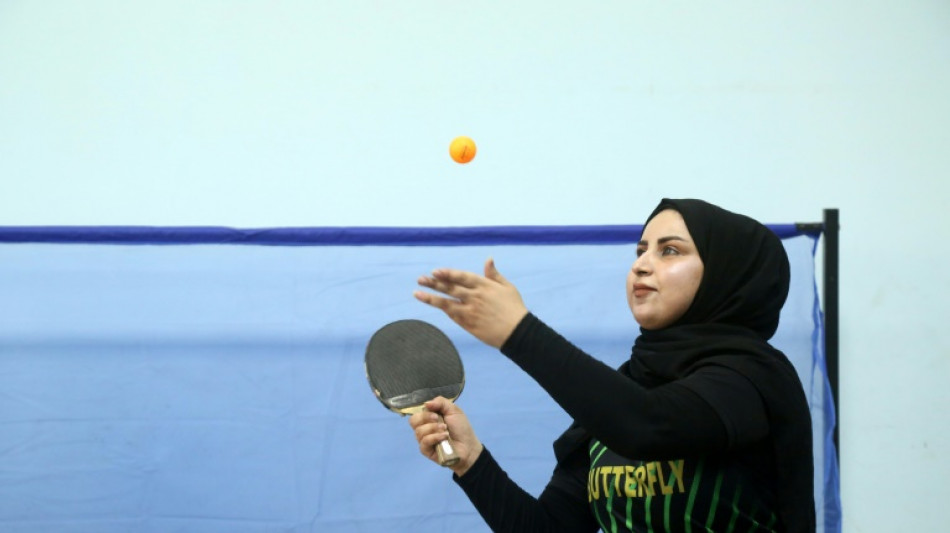 Iraqi women table tennis players chase Paralympic dreams