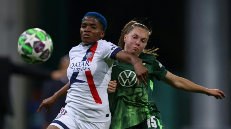 Ligue des champions féminine: le PSG corrigé à Wolfsburg (4-0)