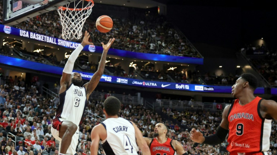 Basket: les Etats-Unis d&eacute;butent leur pr&eacute;paration olympique par un succ&egrave;s contre le Canada (86-72)