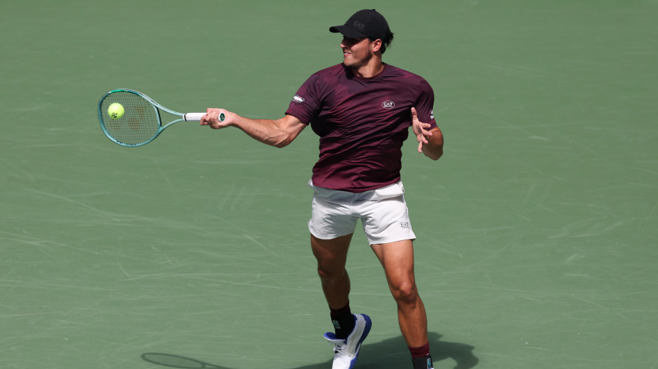 Tennis: Shanghai; Darderi al 3/o turno, sfiderà Musetti