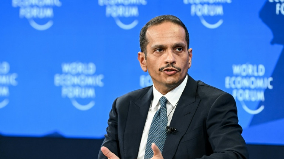 La presidenta interina de Venezuela recibe al primer ministro catar&iacute;