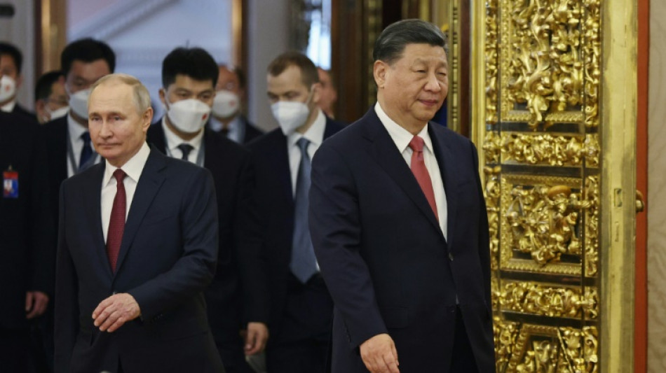 Xi y Putin se re&uacute;nen en el Kremlin para hablar de Ucrania