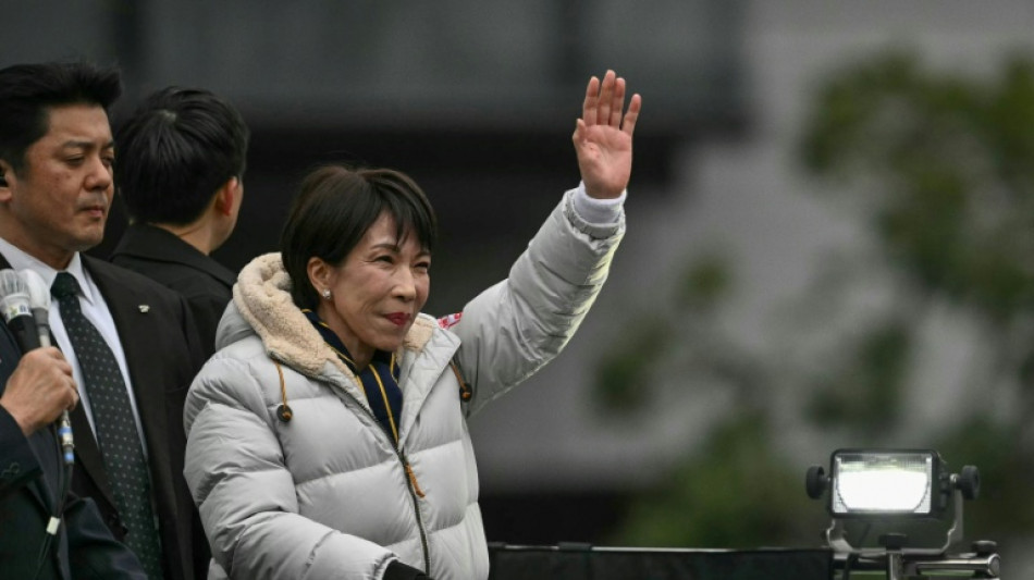 Takaichi talks tough on immigration on eve of vote