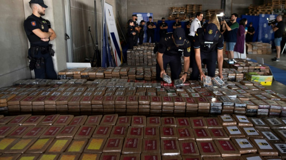 Espagne: saisie record de 9,5 tonnes de coca&iuml;ne venue d'&Eacute;quateur