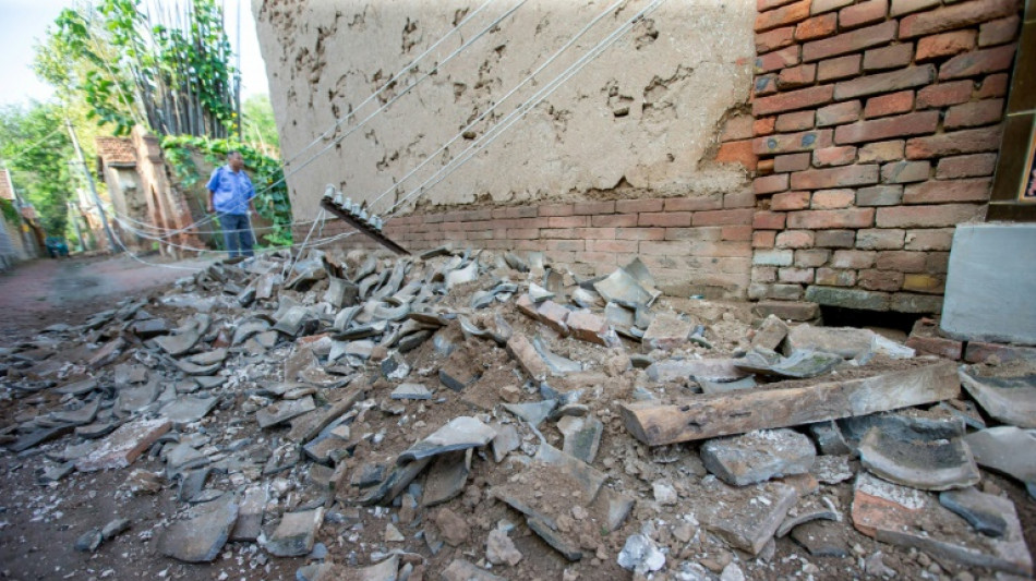 S&eacute;isme de magnitude 5,4 dans l'est de la Chine, au moins 23 bless&eacute;s