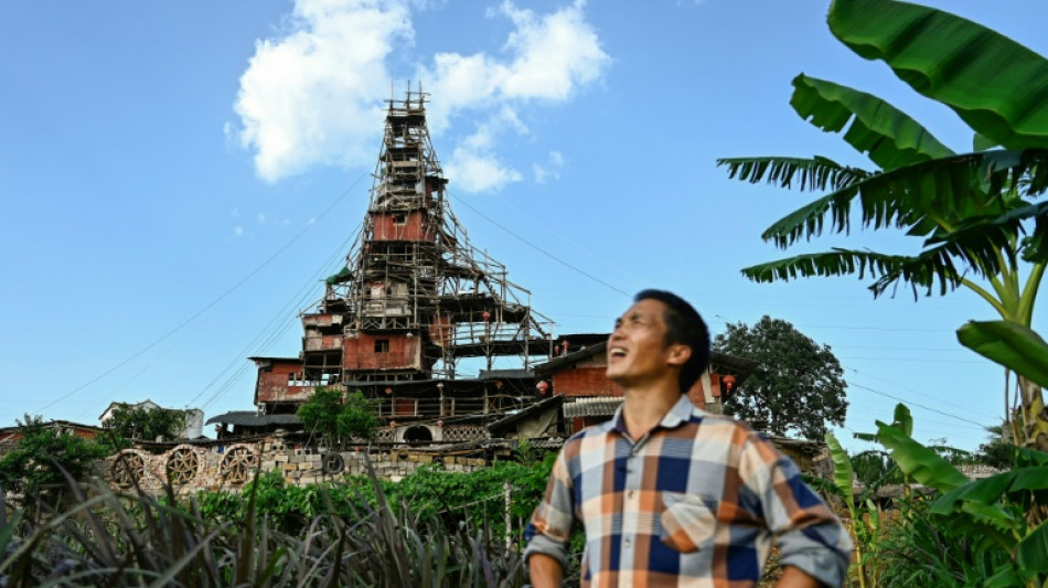 Chinese man defies demolition orders to build madcap rural home